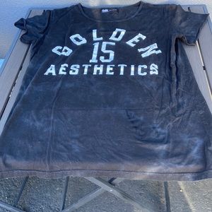 Golden aesthetics Vintage Large Bodybuilding tshirt